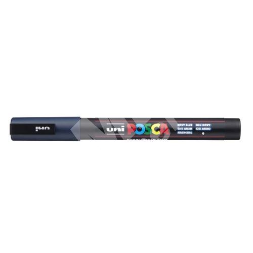 Uni Posca PC-3M akrylový popisovač, 0,9-1,3 mm, námořní modř 1