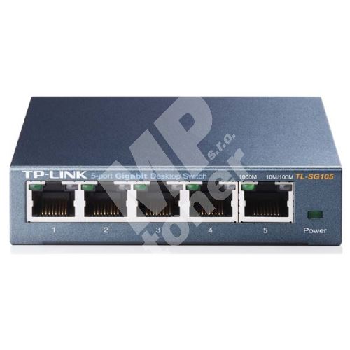 TP-Link TL-SG105, mini switch, LAN, 10/100/1000Mbps, 5 portový 1