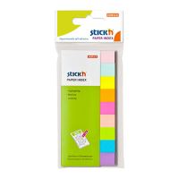 Papírové samolepicí záložky Stick'n mix barev, 50 x 12 mm Papírové samolepicí záložky Stick'n mix barev, 50 x 12 mm