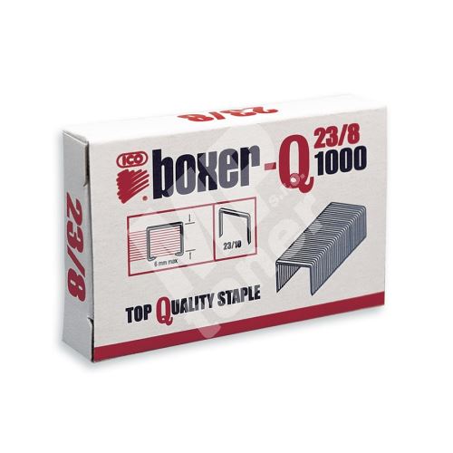 Sešívací spony Boxer-Q 23/8, 100 ks 1