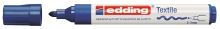 Popisovač Edding 4500, modrá, 1-3mm, na textil 6 (6)