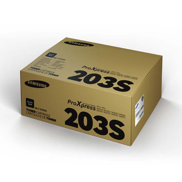 Toner Samsung MLT-D203S, M3320, M3370, M3820, M3870, M4020, M4070, black, SU907A, originál