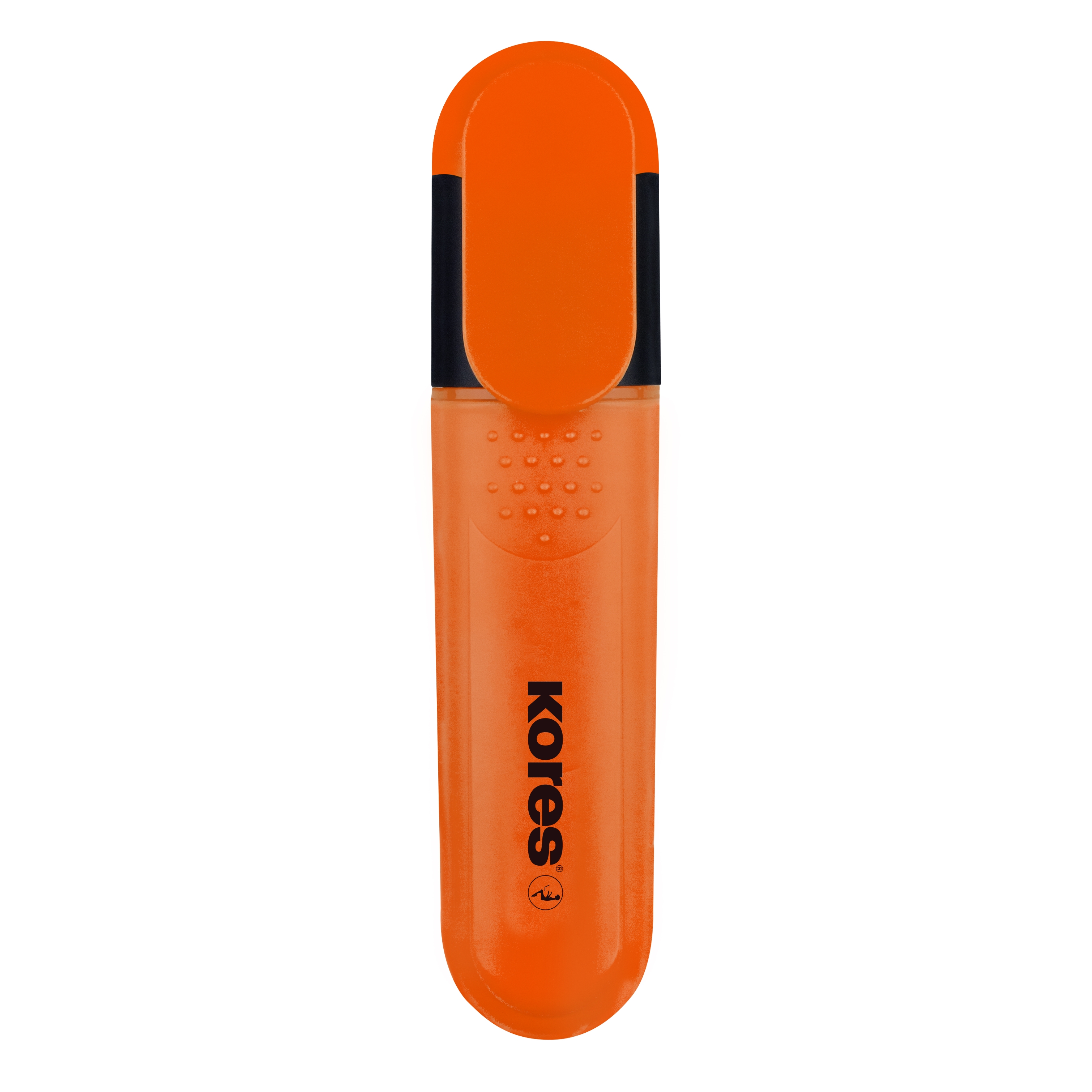 Zvýrazňovač Kores Bright Liner Plus 0,5-5mm, oranžový