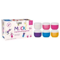 Sada prstových barev Kreul MUCKI ROYAL, 6 barev x 50ml 3 (2)