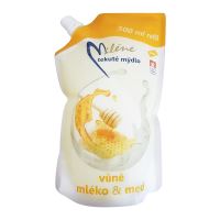 Miléne Mléko a med tekuté mýdlo, náplň, 500 ml