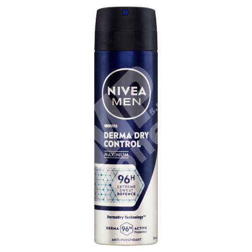 Nivea Sprej antiperspirant Men Derma Dry Control 150ml 1