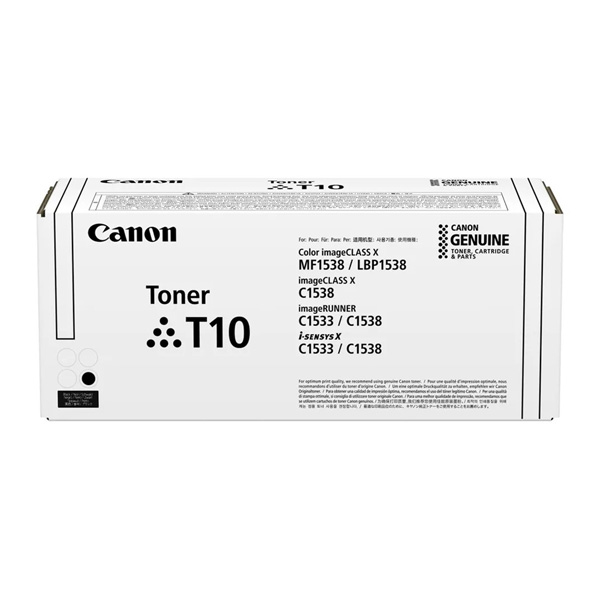 Toner Canon T10, iR-C1533iF, 4566C001, black, originál