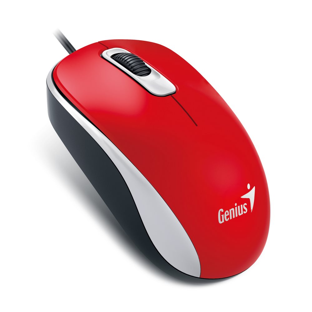 Myš Genius DX-110 USB, červená