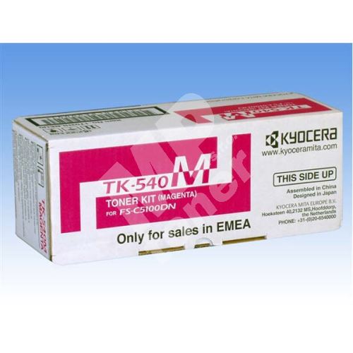 Toner Kyocera Mita TK540M magenta originál 1