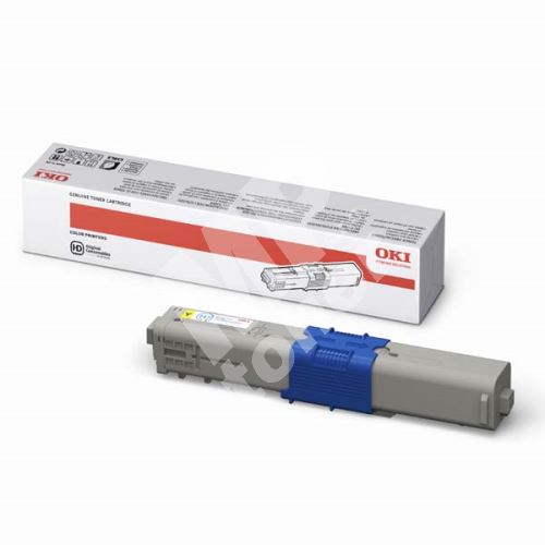 Toner OKI 44469704, yellow, originál 1