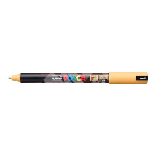 Uni Posca PC-1MR akrylový popisovač, 0,7 mm, meruňkový 1