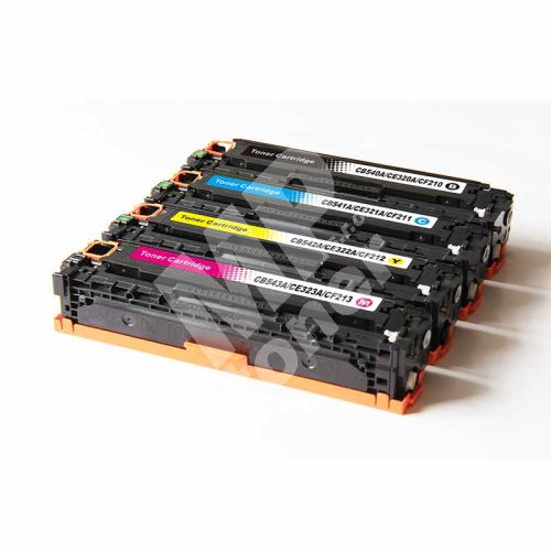 Toner HP CE320A, black, 128A, MP print 1