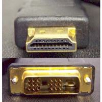 Kabel k TV DVI / HDMI, 18+1 M/HDMI M, 5 m, černý, LOGO, pozlacené konektory 2 (1)