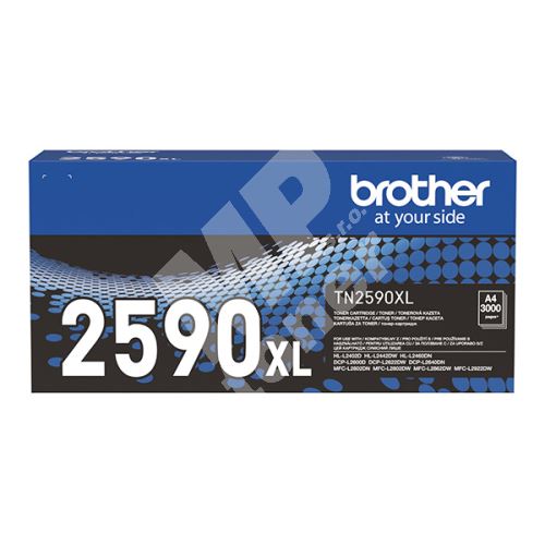 Toner Brother TN-2590XL, HL-L2442DW, black, originál 1