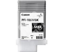 Cartridge Canon PFI106MBk, 6620B001, black, originál 1