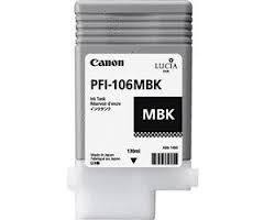 Inkoustová cartridge Canon PFI-106MBk, iPF-6300, black, 6620B001, originál
