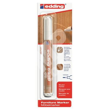 Popisovač Edding 8900 na nábytek, světlá hruška 1