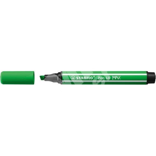Fix Stabilo Pen 68 MAX, 1-5 mm, listově zelená 1