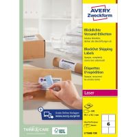 Etikety na zásilky 99,1 x 93,1 mm, 100 listů A4 L7166B-100 1 (1)