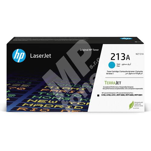 Toner HP W2131A, LaserJet SFP-5700, cyan, 213A, originál 1