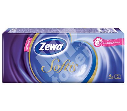 ZEWA Softis - papírové kapesníčky 4 vrstvy 1