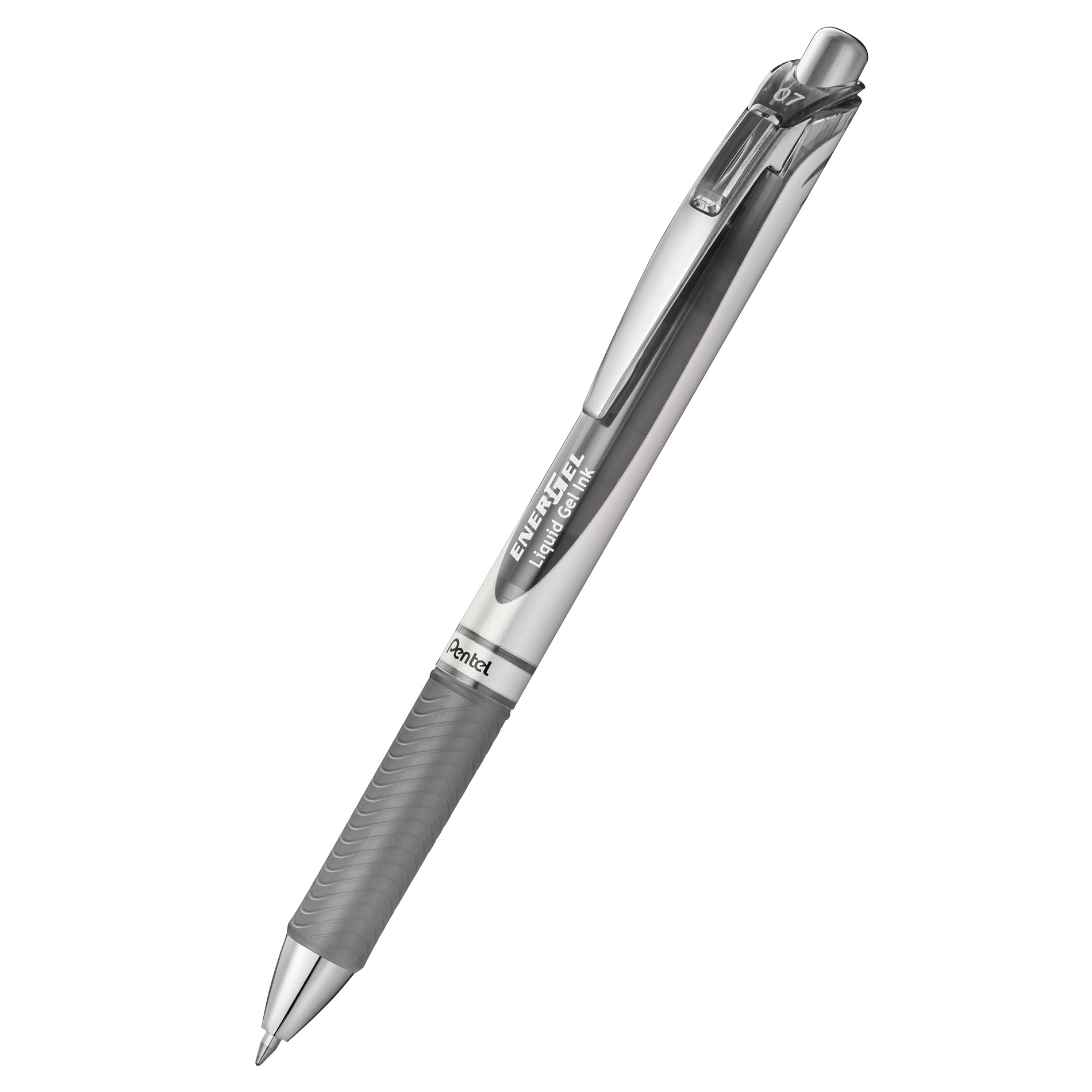 Kuličkové pero Pentel EnerGel BL77, 0,7mm, gray