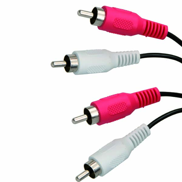 Audio kabel cinch M 2x/cinch M 2x, 5 m