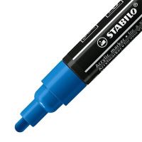 STABILO FREE Acrylic akrylový popisovač T300 Kulatý hrot 2-3 mm - tmavě modrý 2 (1)