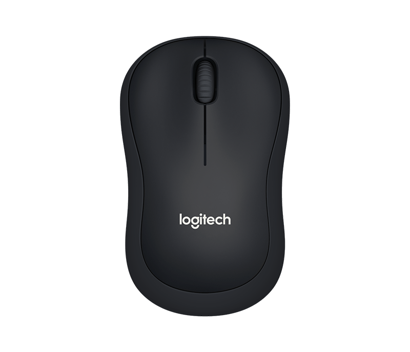 Myš Logitech Wireless Mouse B220, silent black