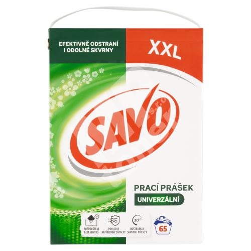 Savo prací prášek Univerzál 65 praní, 4,55kg 1