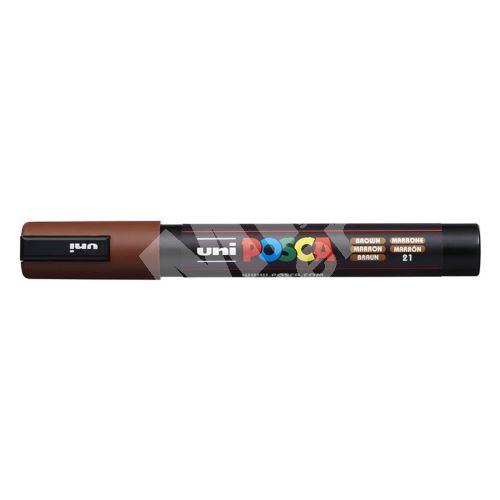 Uni Posca PC-5M akrylový popisovač, 2,5 mm, hnědý 1