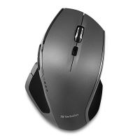 Verbatim Myš Deluxe, optická, 8tl., 1 kolečko, bezdrátová, šedá, 1600DPI 2 (1)