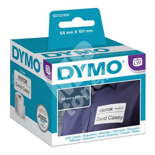 Samolepicí štítky Dymo, 101x54 mm, balení 220 ks 2