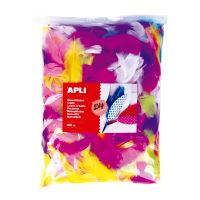 Peříčka Apli, Jumbo pack, mix barev, 400ks