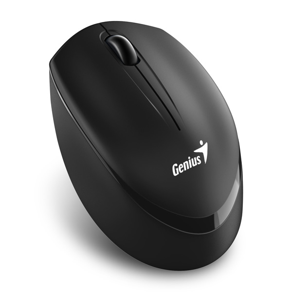 Myš Genius NX-7009, 1200DPI, 2.4 [GHz], optická, 3tl., bezdrátová, černá