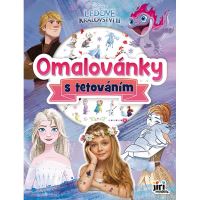Omalovánky s tetováním Ledové království Omalovánky s tetováním Ledové království