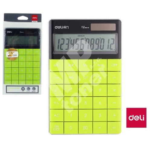 Kalkulačka Deli E1589 zelená 1