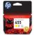 Inkoustová cartridge HP CZ112AE, Deskjet 3525, 5525, 6525, 4615, yellow, No.655, originál