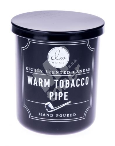 DW Home Vonná svíčka ve skle Tabák - Warm Tobacco Pipe, 4oz 1