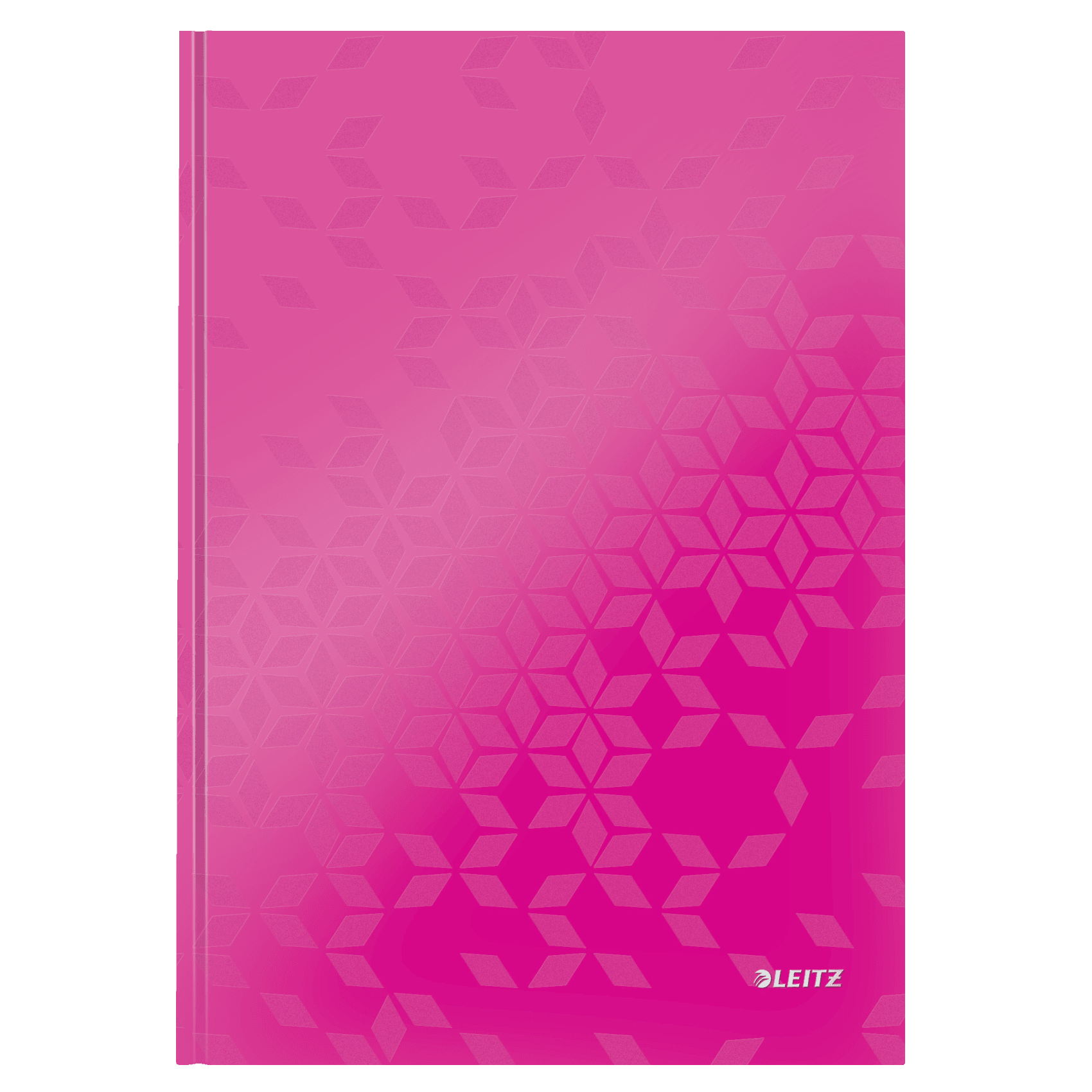 Zápisník A4 Leitz WOW, linkovaný, růžový