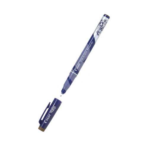 Fineliner Frixion Fineliner, hnědá, 0,45 mm, vymazatelné, PILOT 3
