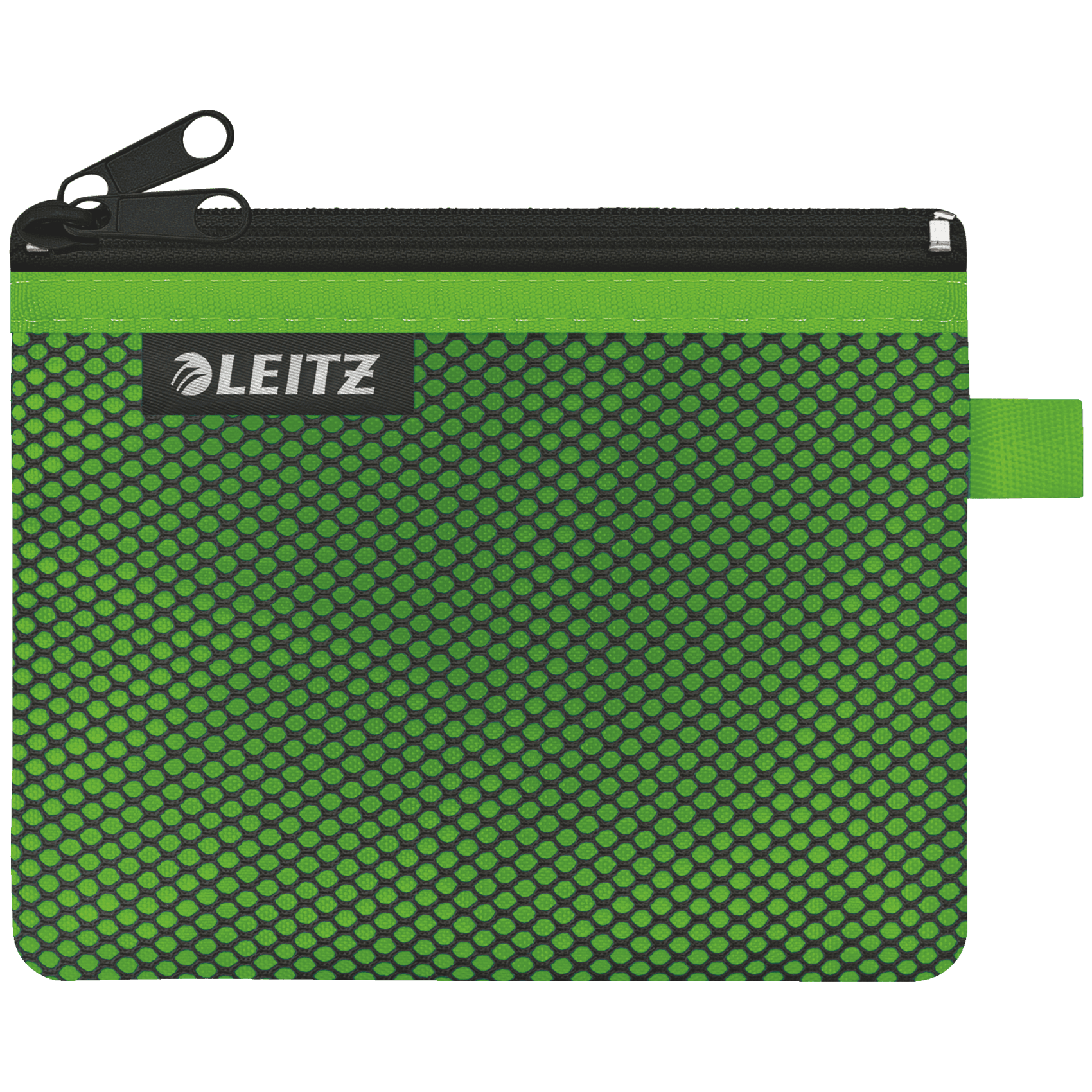 Dvojitá textilní kapsa Leitz Wow, velikost S, zelená