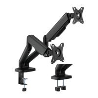 Držák monitoru Brateck LDT46-C024E, 2 ramena vedle sebe mechanická pružina