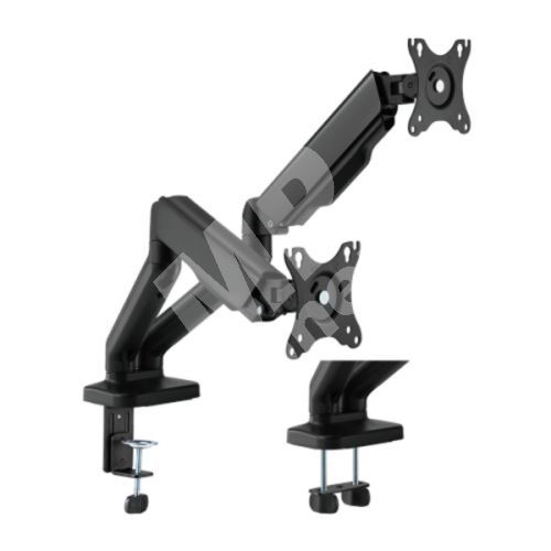Držák monitoru Brateck LDT46-C024E dvě ramena vedle sebe mechanická pružina 1