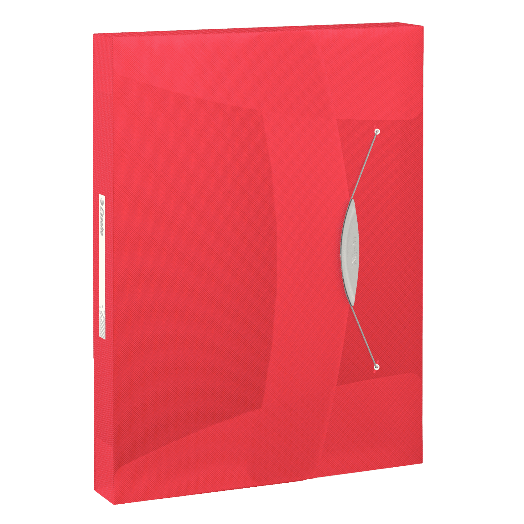 Box na spisy s gumičkou Esselte Jumbo Vivida A4, 40 mm, červená