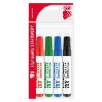 Popisovač na tabule ICO Whiteboard 12XXL/4ks sada