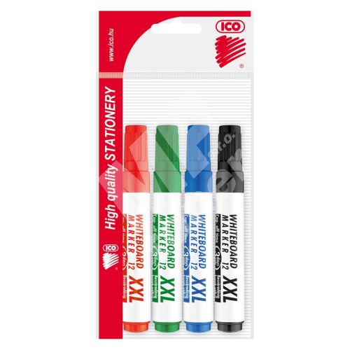 Popisovač na tabule ICO Whiteboard 12XXL/4ks sada 1