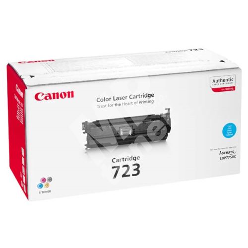 Toner Canon CRG-723C cyan originál 1