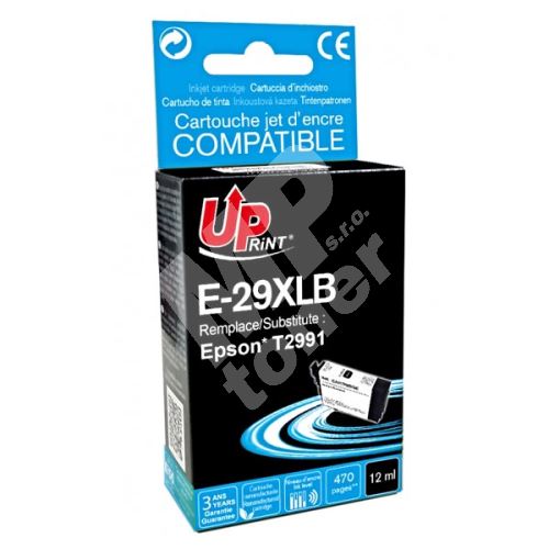 Cartridge Epson C13T29914012, T29XL, black, 470str., 12ml, UPrint 1
