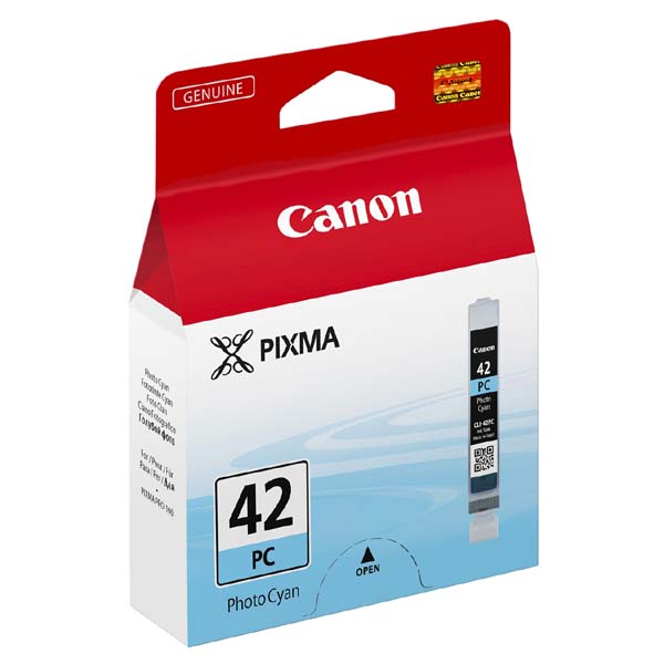 Inkoustová cartridge Canon CLI-42PC, Pixma Pro-100, photo cyan, originál